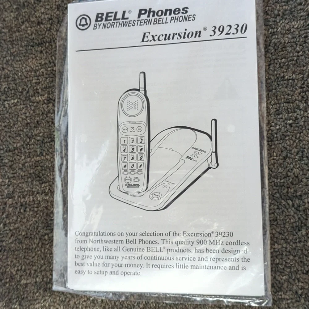 Bell Phones nib vintage